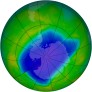 Antarctic Ozone 2010-11-07